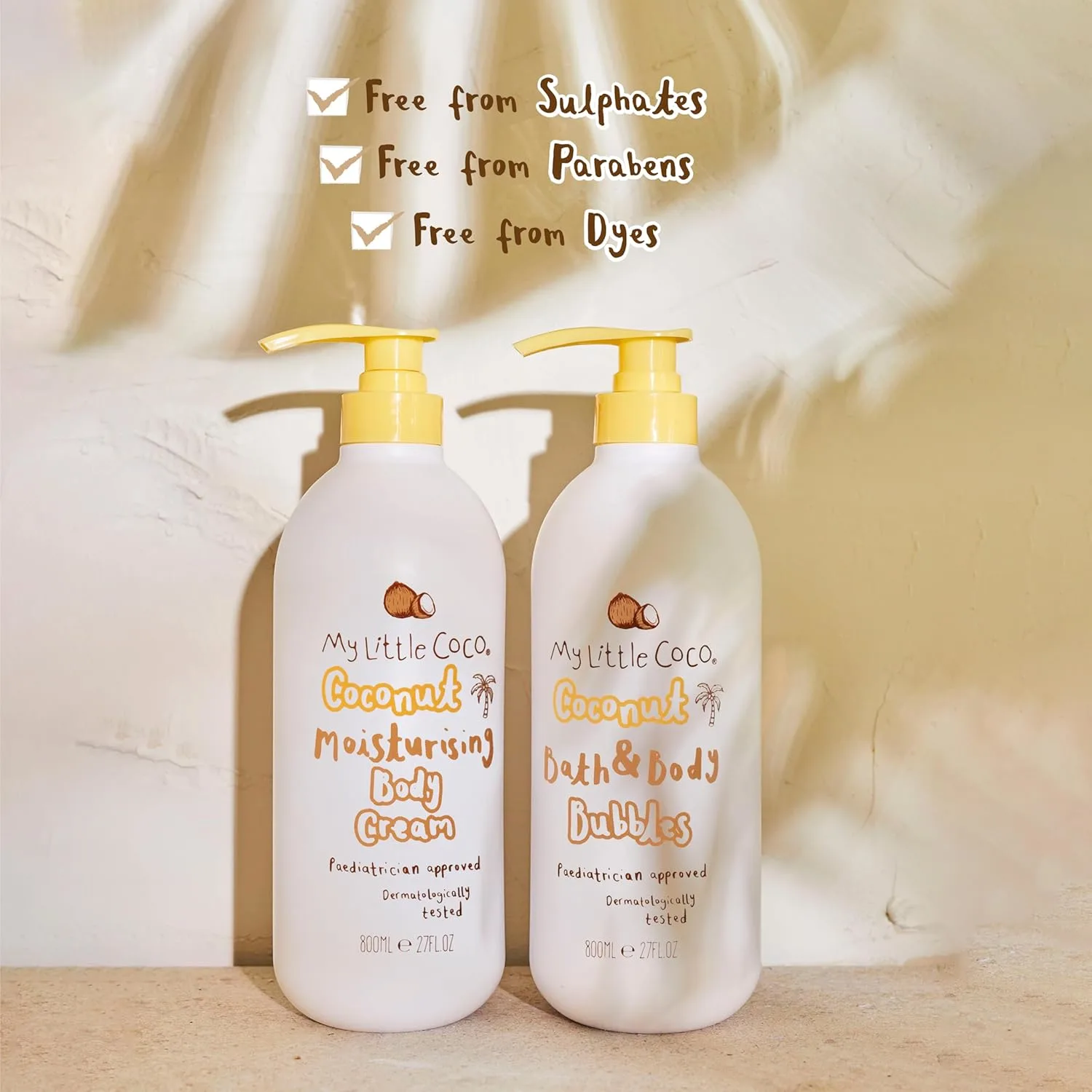 My Little Coco Bubble Bath - Coconut Oil & Gentle Wash - Image 3