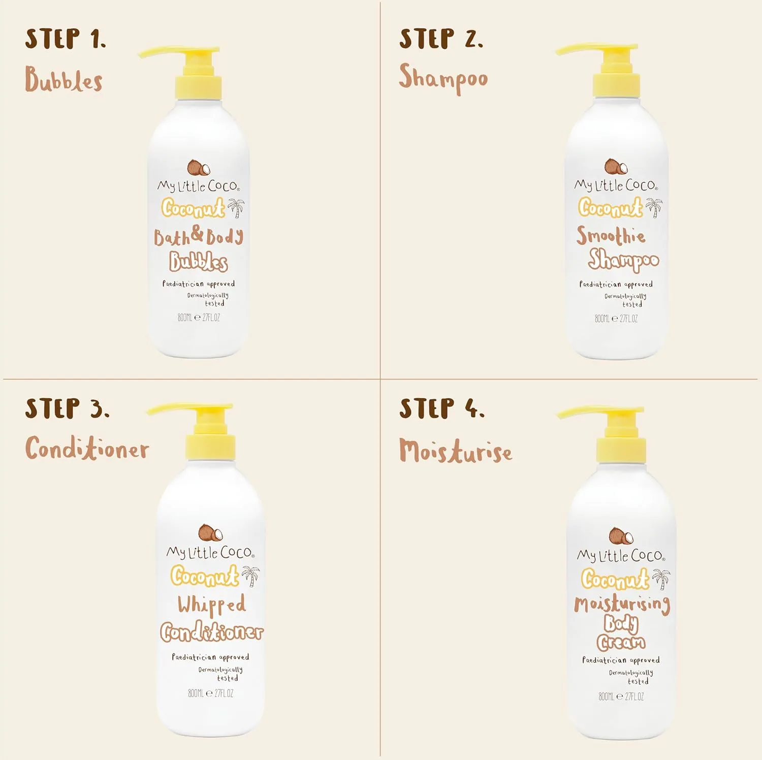 My Little Coco Bubble Bath - Coconut Oil & Gentle Wash - Image 6