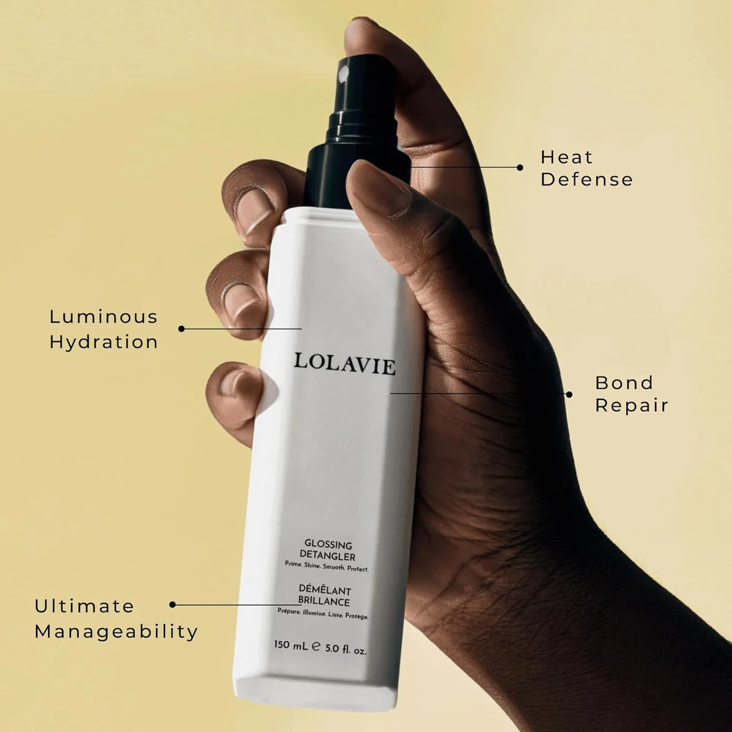 LolaVie Glossing Detangler - Detangle & Shine - Image 2