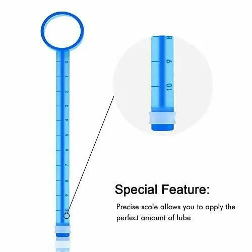 Lube Applicator 2 Pack, Reusable 10ml Injector - Image 3