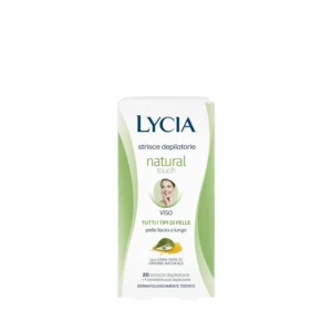 Lycia Natural Touch Face Depilatory Strips - 20 Strips