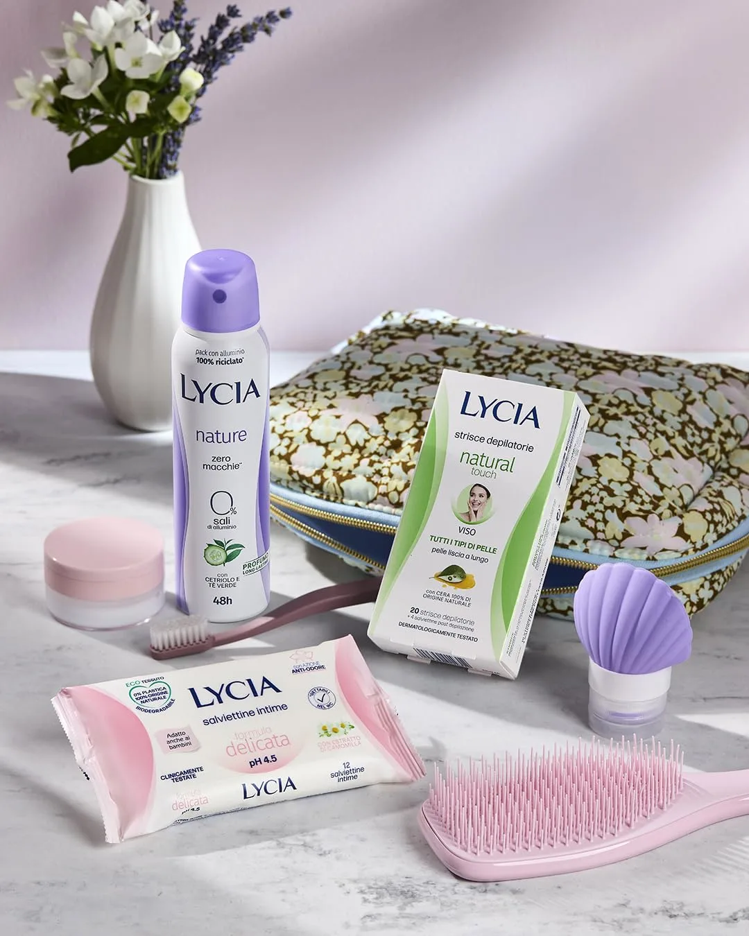 Lycia Natural Touch Face Depilatory Strips - 20 Strips - Image 2