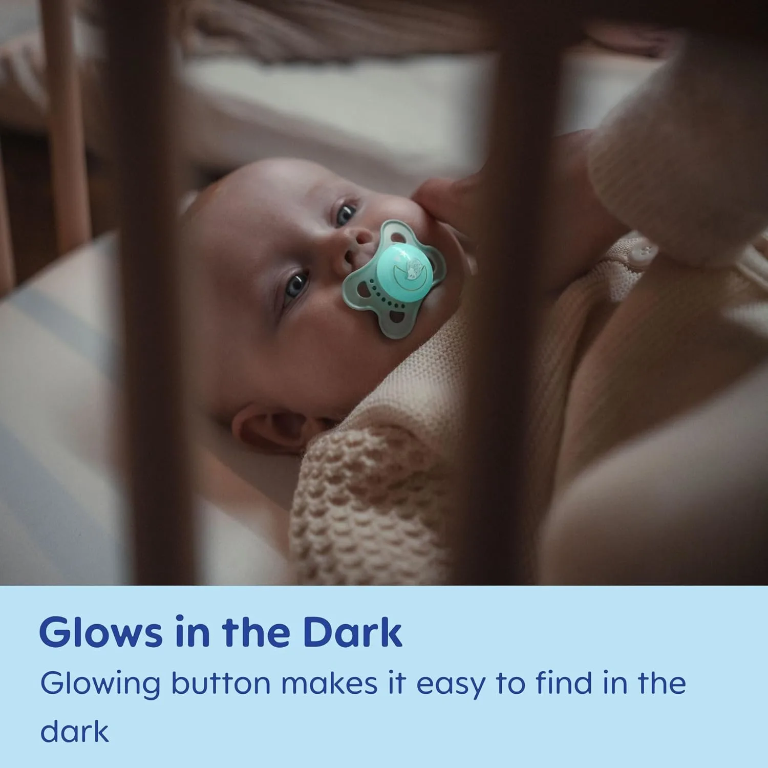 MAM Night Pacifiers 0-6 Months, Glow in Dark - Image 3