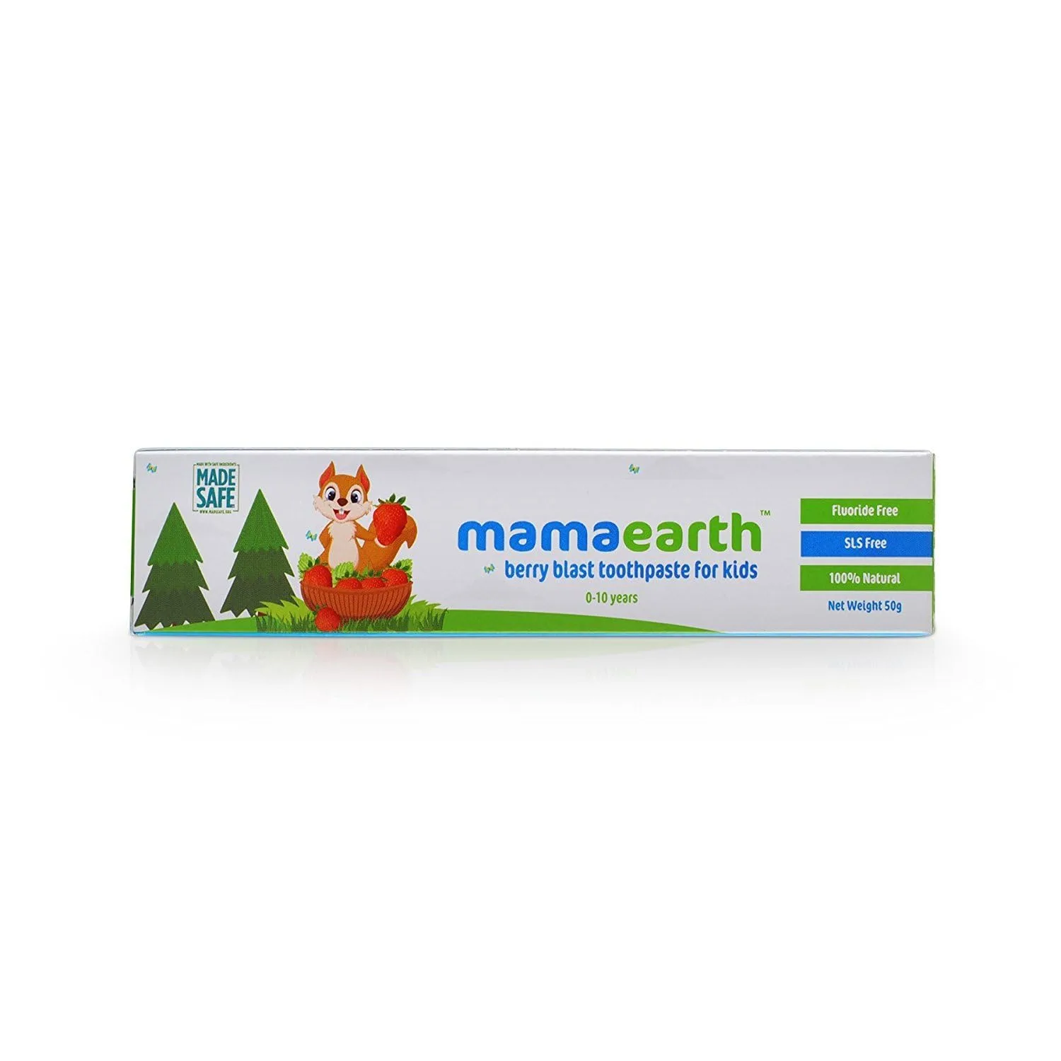 Mamaearth Kids Toothpaste - Natural, Safe, Berry Flavor - Image 2