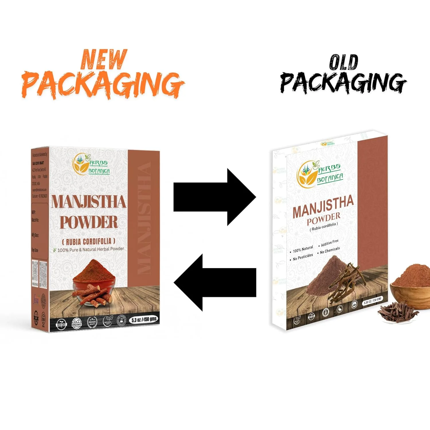 Manjistha Root Powder - Natural Indian Madder - Image 2