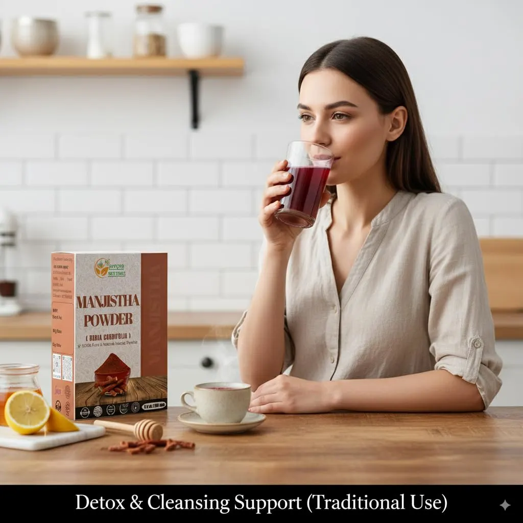 Manjistha Root Powder - Natural Indian Madder - Image 3