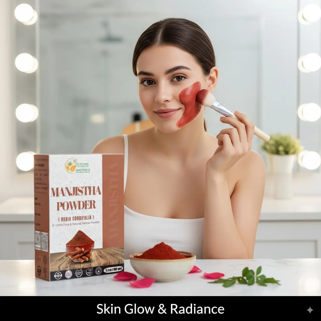 Manjistha Root Powder - Natural Indian Madder - Image 5