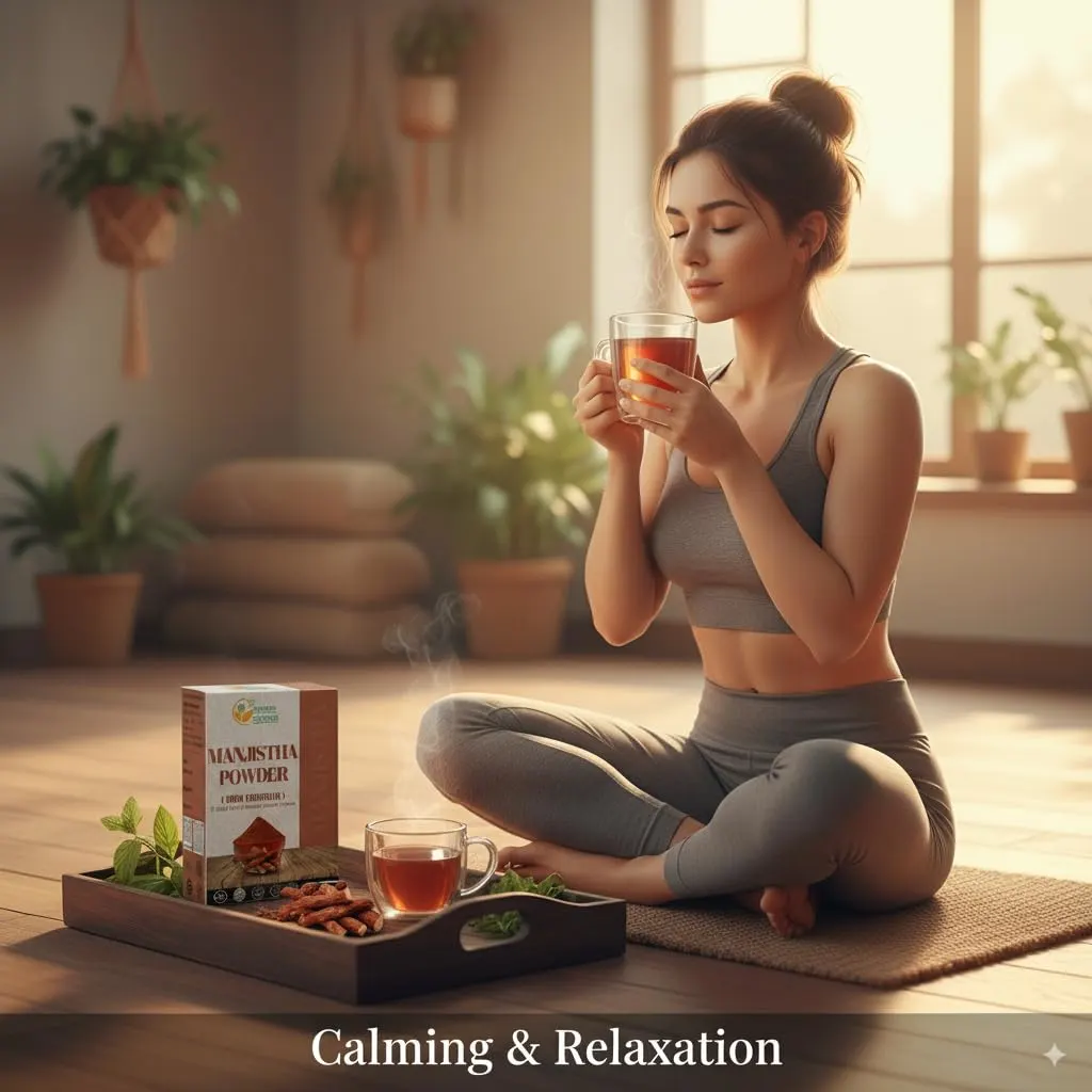 Manjistha Root Powder - Natural Indian Madder - Image 6