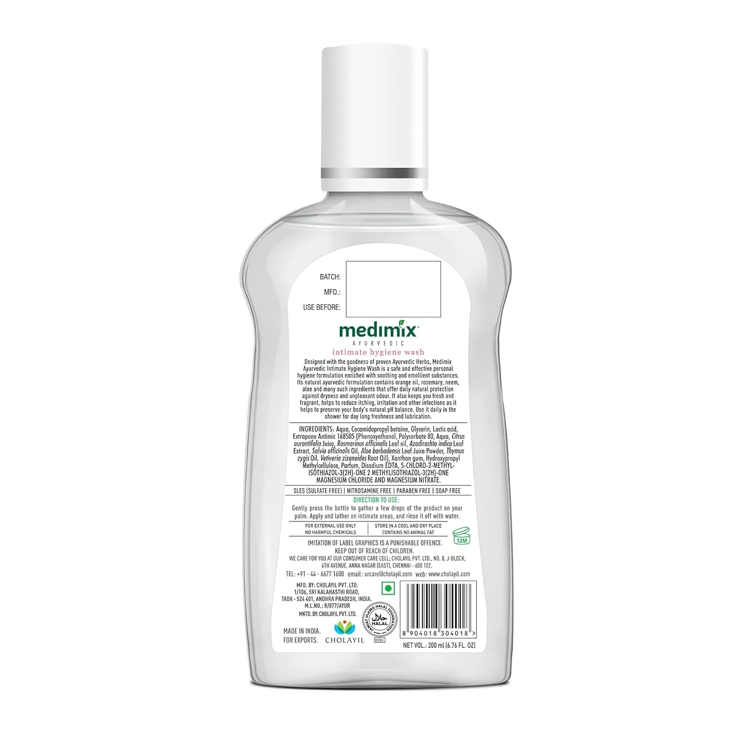 Medimix Intimate Wash - pH Balanced - Gentle Hygiene - Image 2