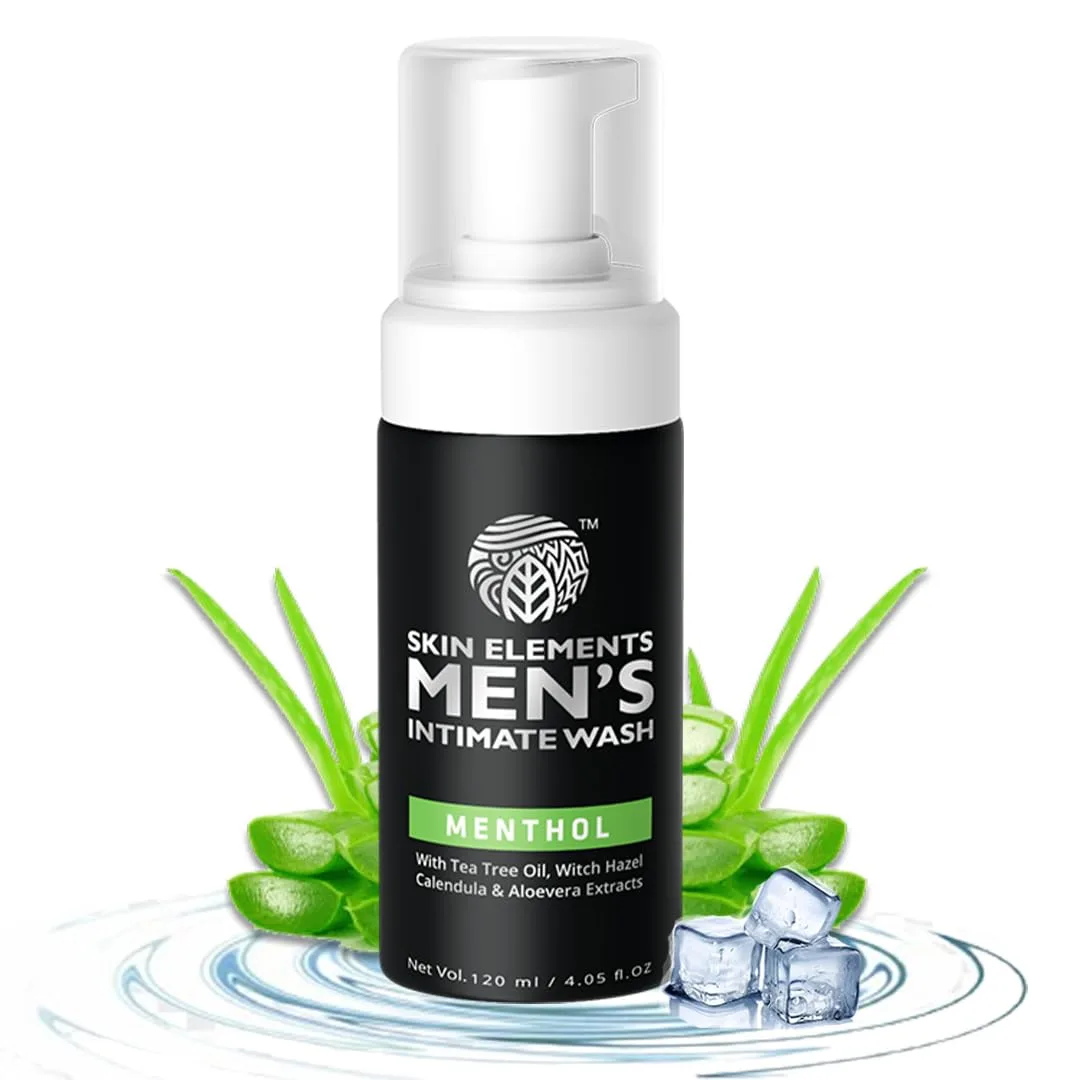 Men's Intimate Wash Menthol - Prevents Itching & Odor