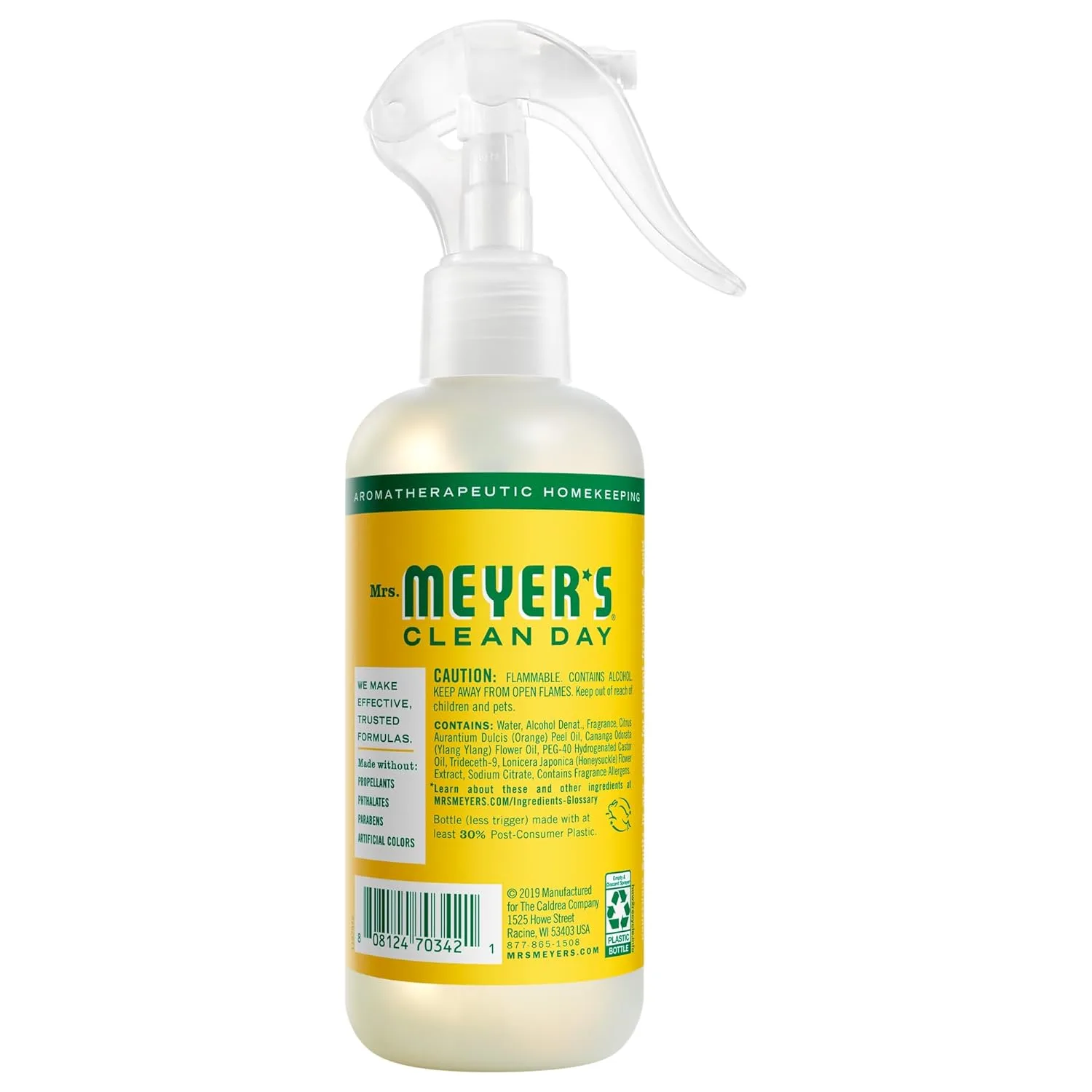 Mrs. Meyer's Honeysuckle Air Freshener Spray - Image 2