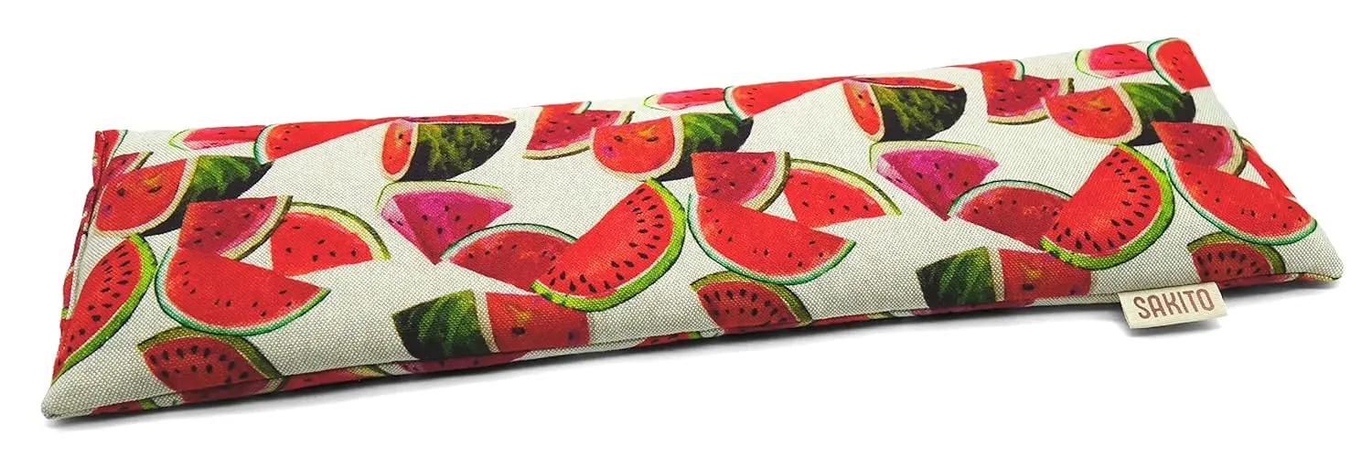 A lavender scented microwave seed bag filled with wheat, designed for hot or cold therapy to relieve pain.