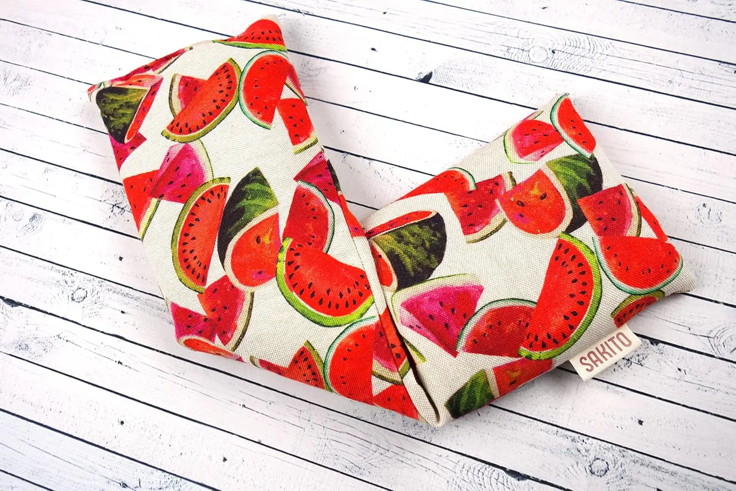 A lavender scented microwave seed bag filled with wheat, designed for hot or cold therapy to relieve pain.