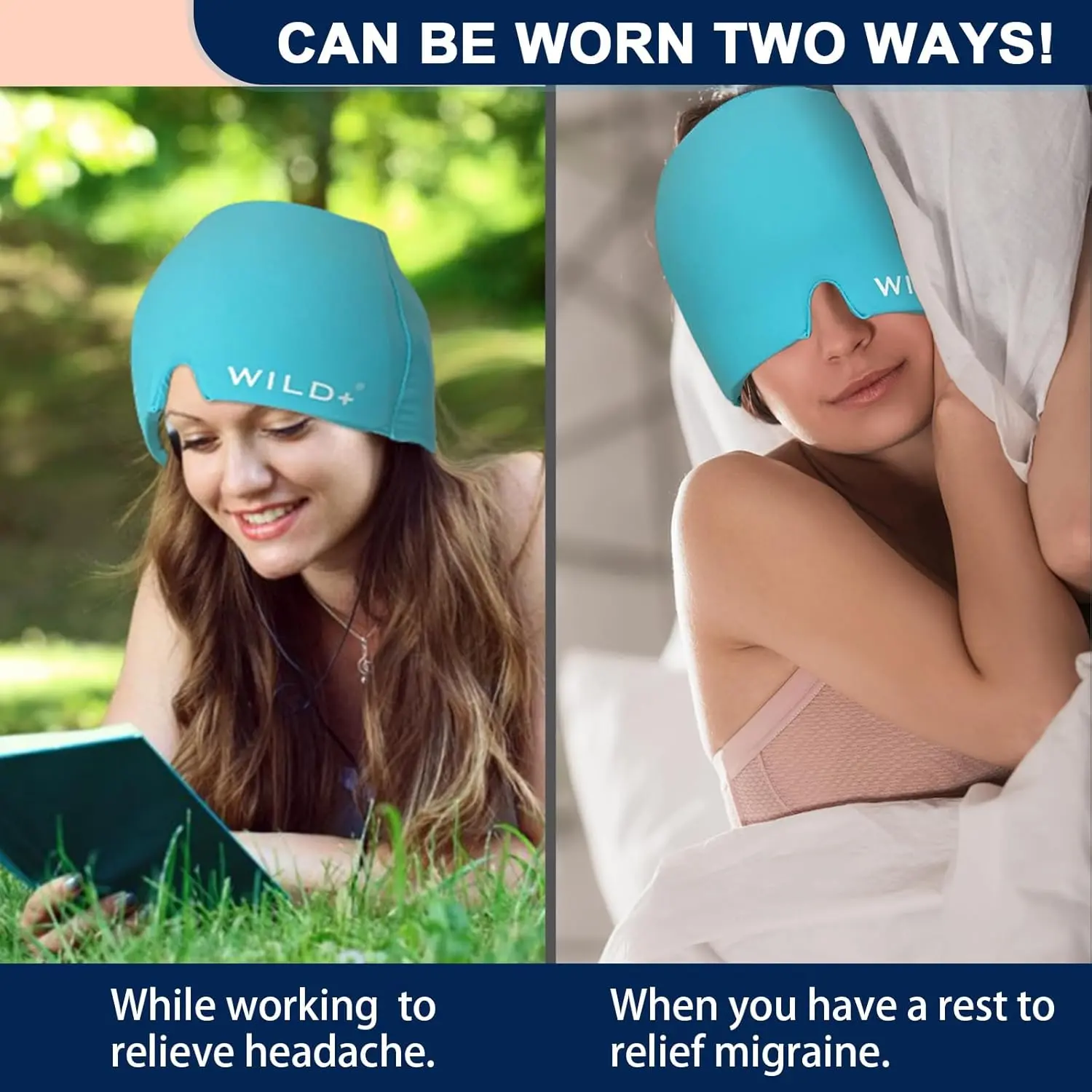 Migraine Relief Ice Hat, Headache Relief Cap - Image 5