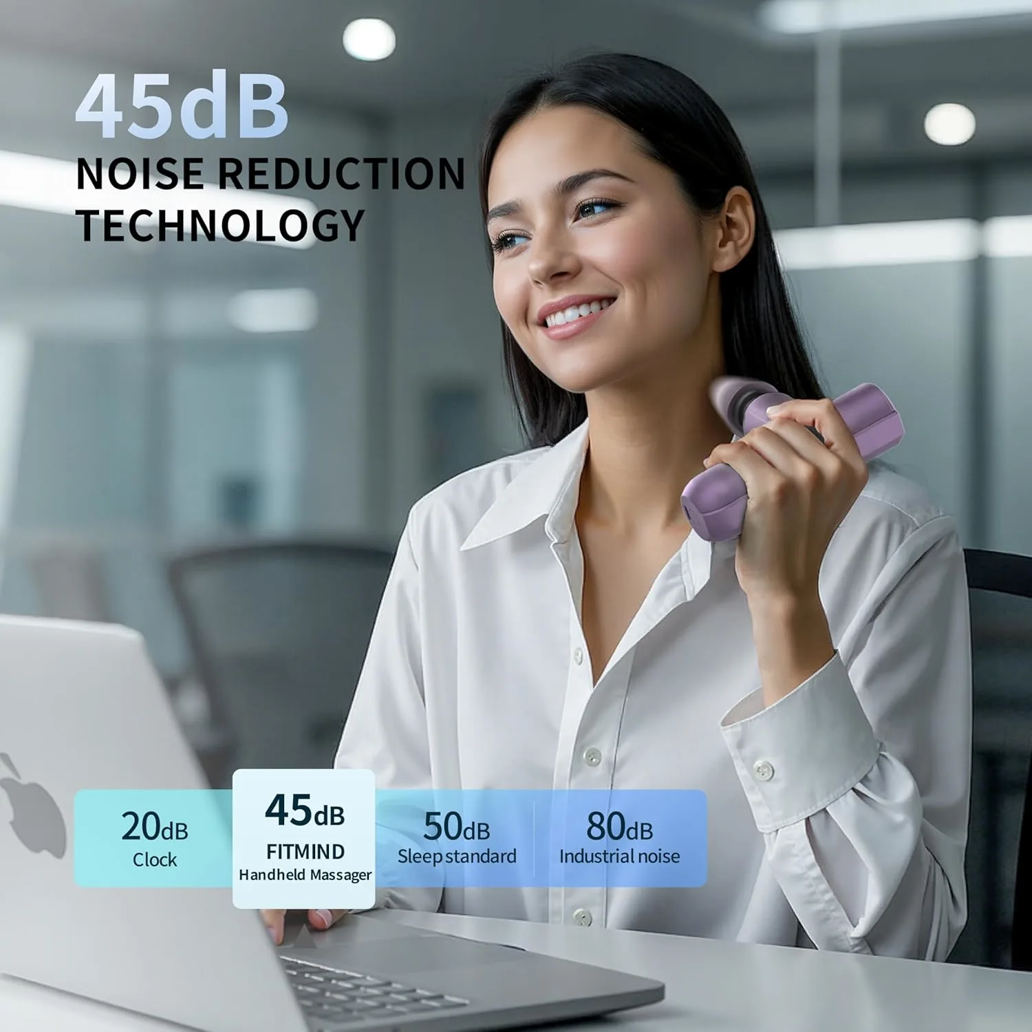 Mini Massage Gun, Portable Deep Tissue Massager - Image 5