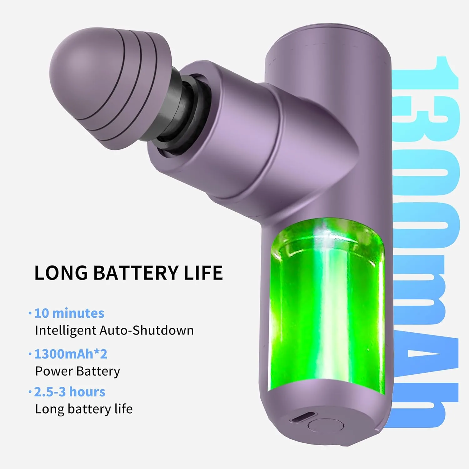 Mini Massage Gun, Portable Deep Tissue Massager - Image 6