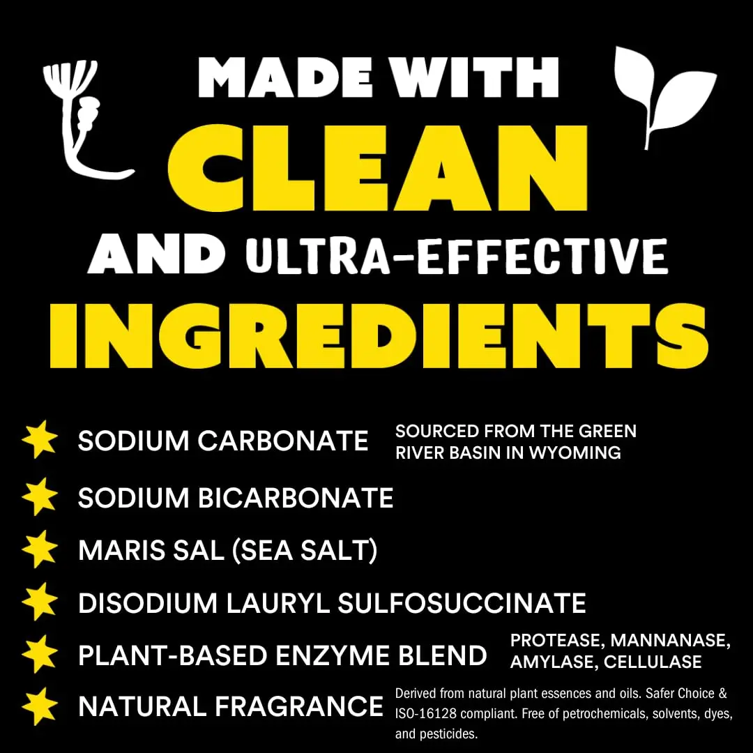 Molly's Suds active wear laundry detergent powder is a natural and extra strength formula designed to fight stains and odors on performance fabrics while being gentle on sensitive skin.