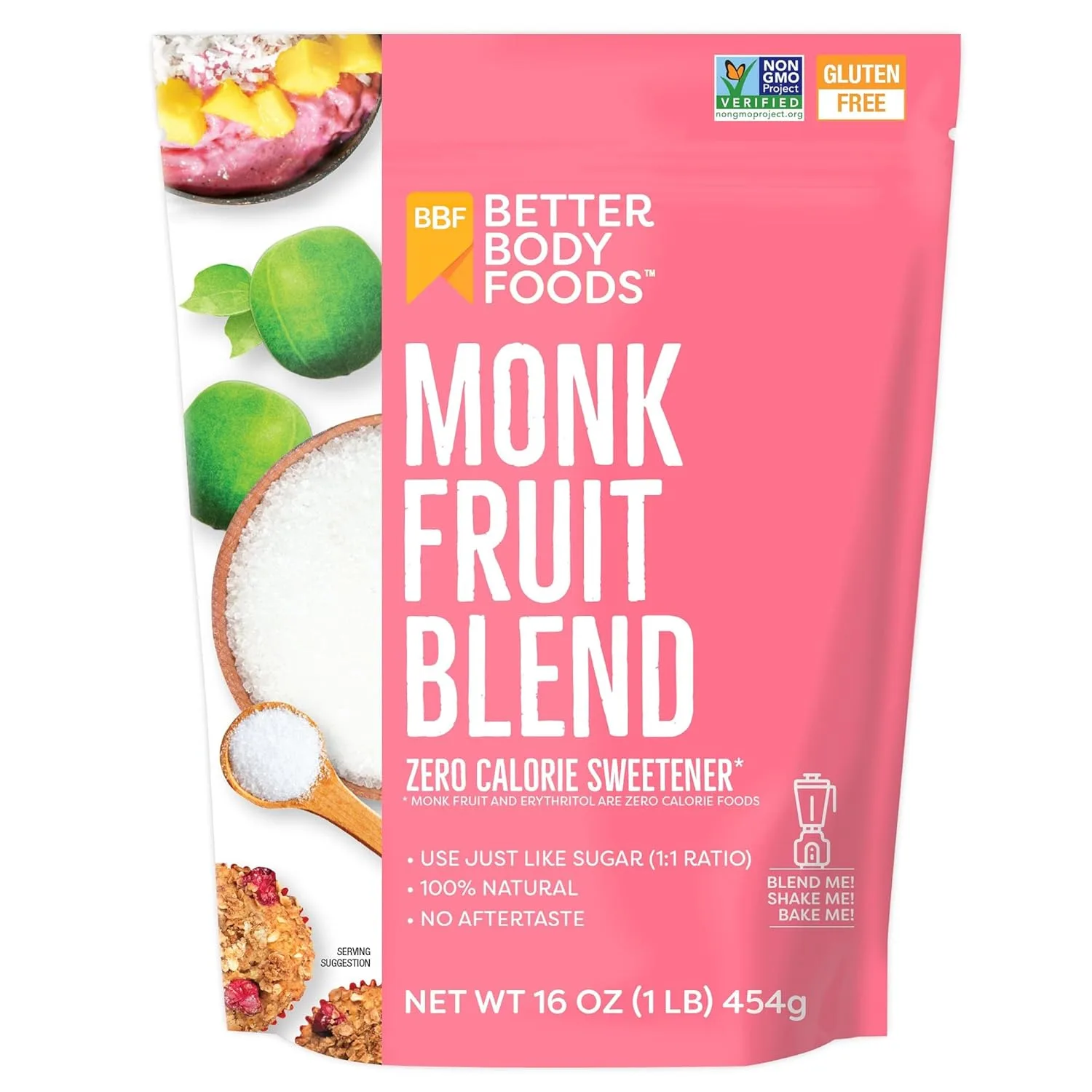Monk Fruit Sweetener Blend - Natural Sugar Substitute