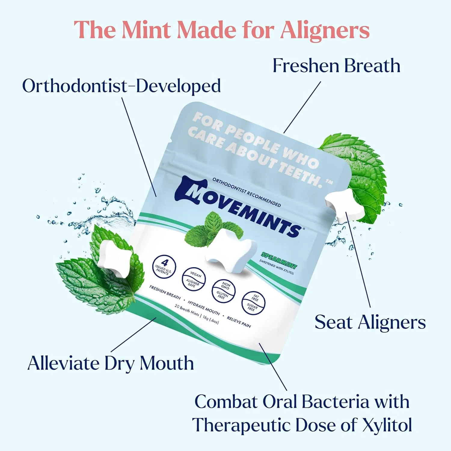 Movemints Clear Aligner Mints - 3 Pack - Image 2