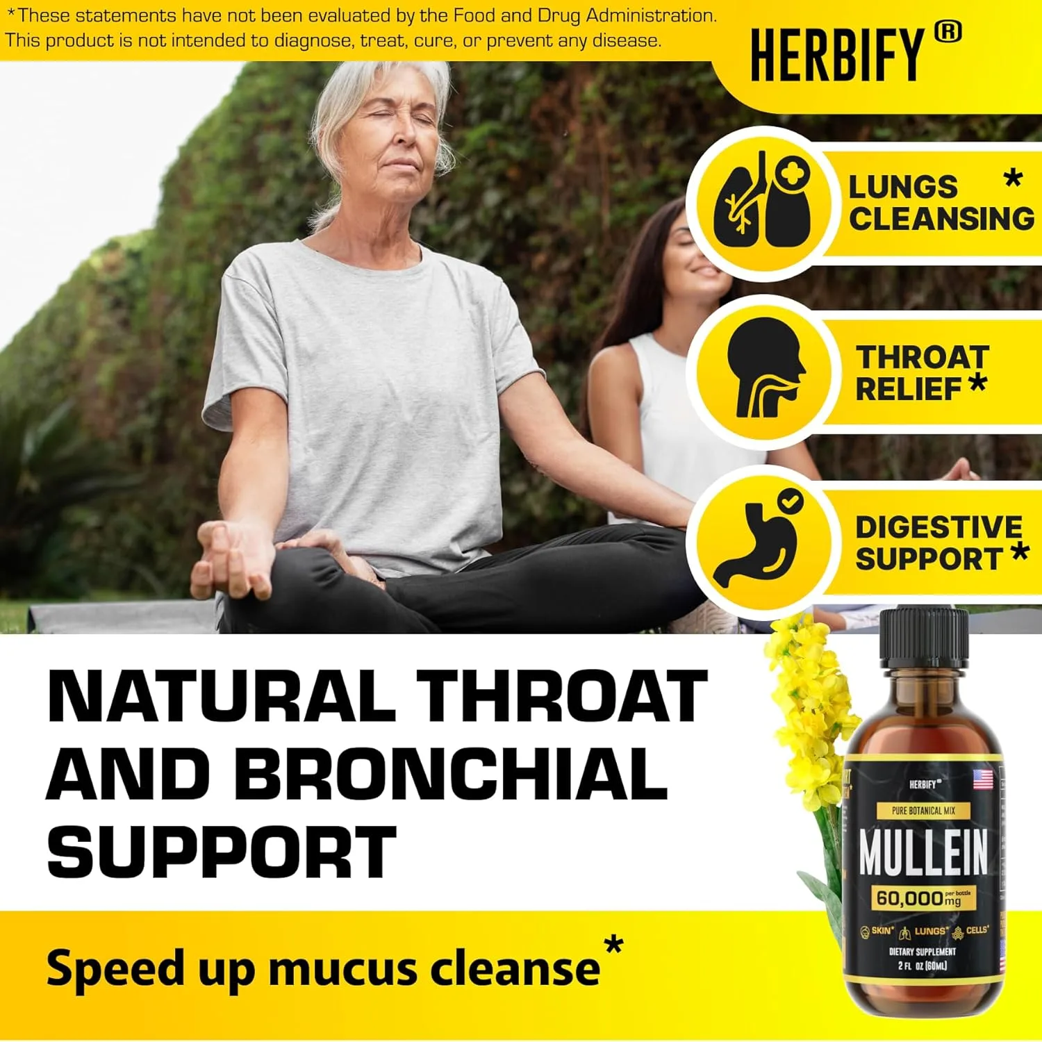 Mullein Extract for Lung Cleanse & Respiratory Support - Image 4