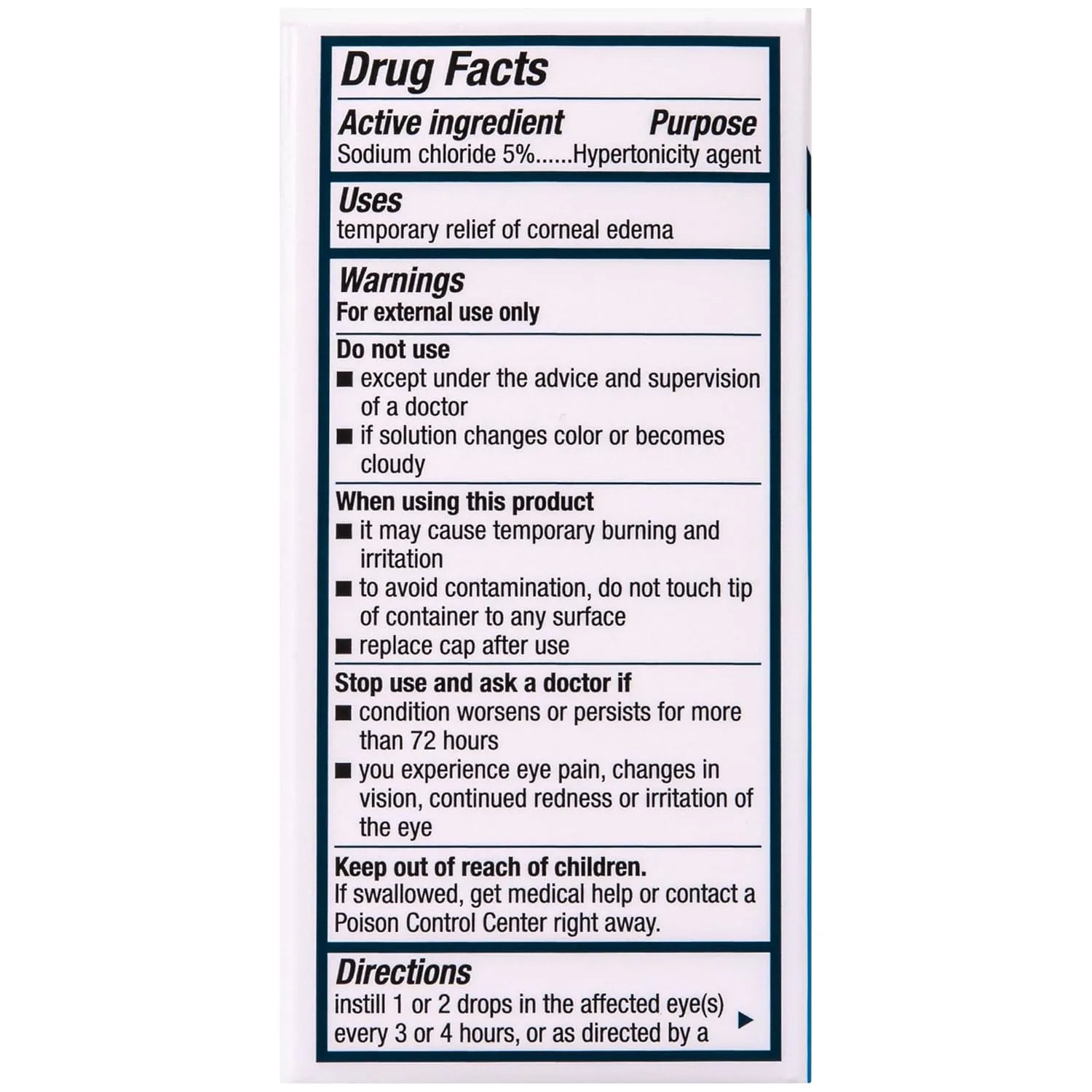 Muro 128 Eye Drops - 15ml - Doctor Recommended - Image 3