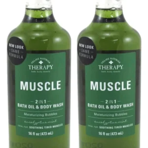 Muscle Relief Bath Oil & Wash 2 Pack