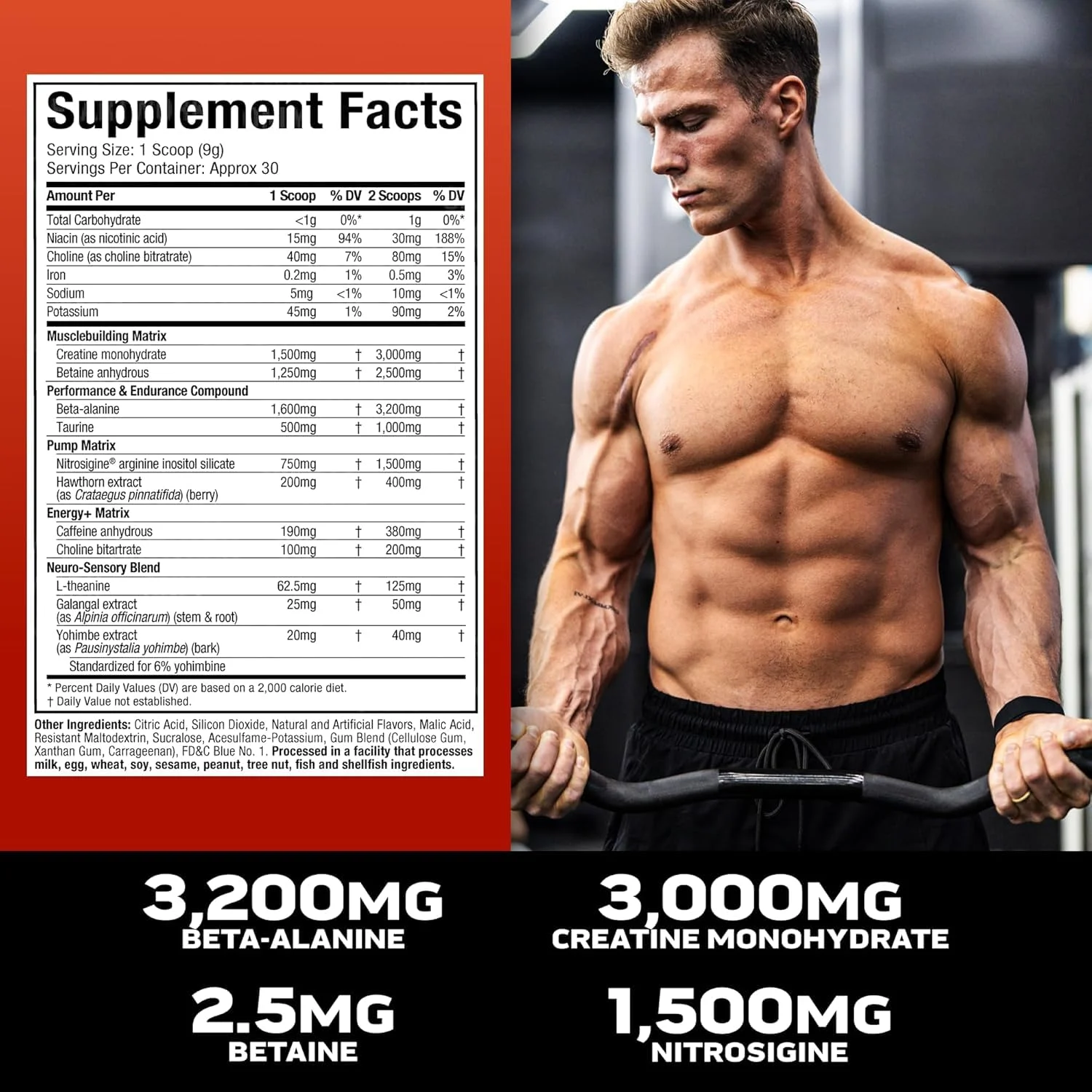 MuscleTech Vapor X5 Pre Workout - Muscle Building Energy - Image 6