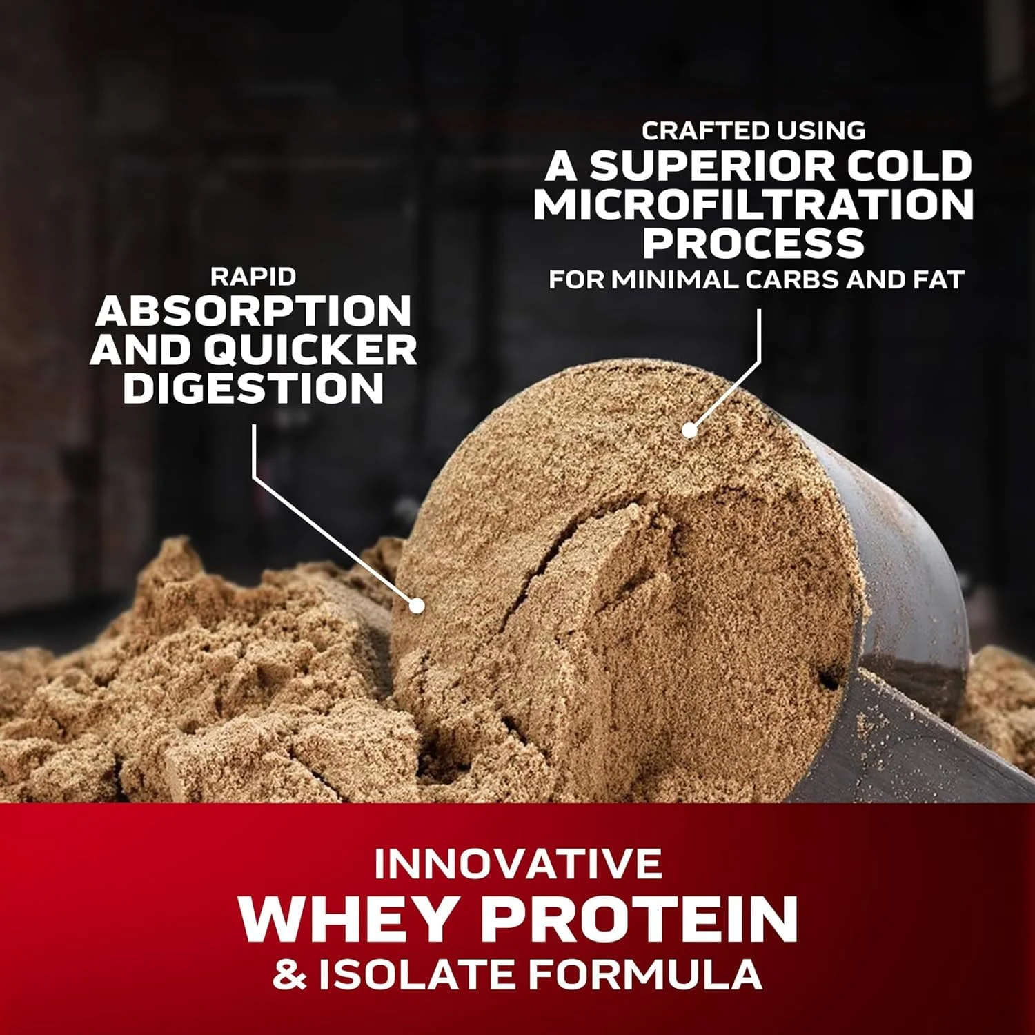 MuscleTech Nitro-Tech Whey Gold Protein - Cookies & Cream - Image 5