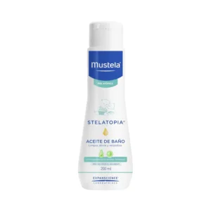 Mustela Stelatopia Bath Oil - Gentle Baby Cleanser