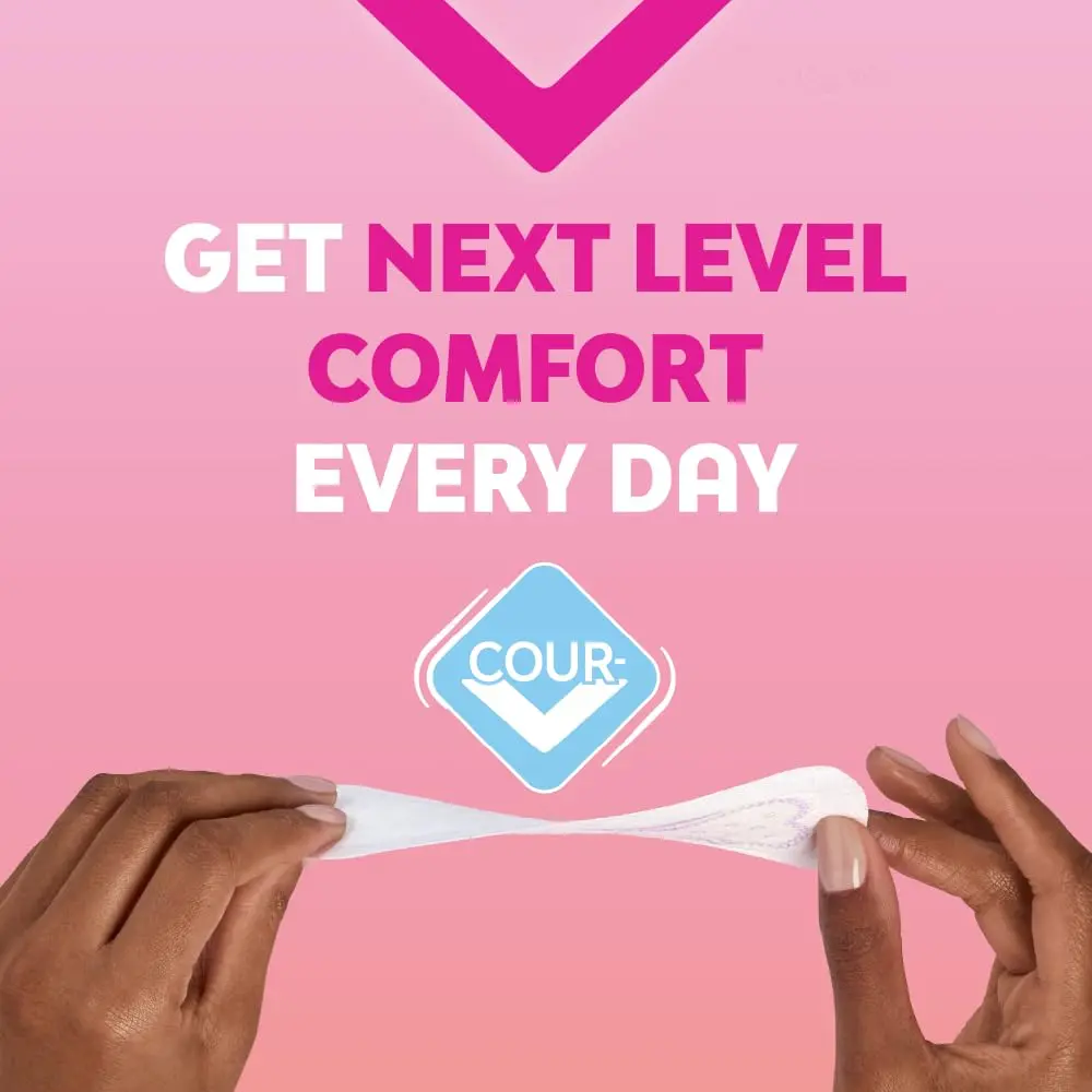 This is an image of Nana Daily Regular Panty Liners, in a deo scented version, super absorbent and gentle on the skin, with 64 liners in an economy pack, designed to keep you fresh and protected all day long with odor absorption.