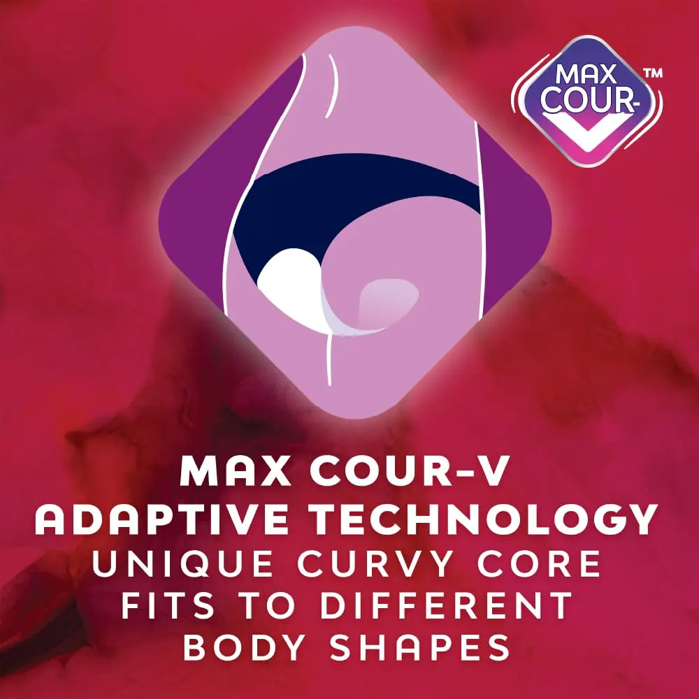 Nana Maxi Thick Goodnight Sanitary Pads designed for super heavy flow at night with maximum absorption and gentle material, offering up to 100% leak protection for all-night comfort.