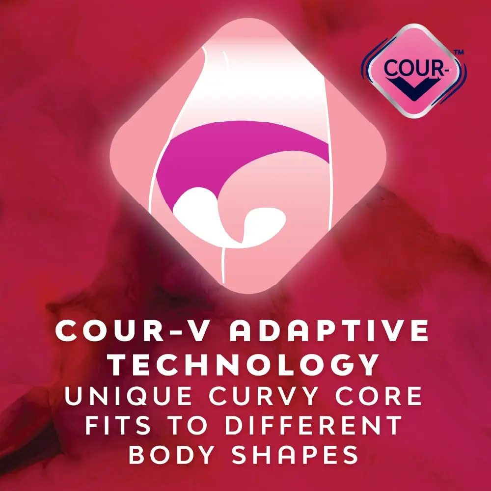 Thirty Nana Maxi Super Wings pads with wings for heavy flow and secure fit, offering high absorption and extra protection during your period.