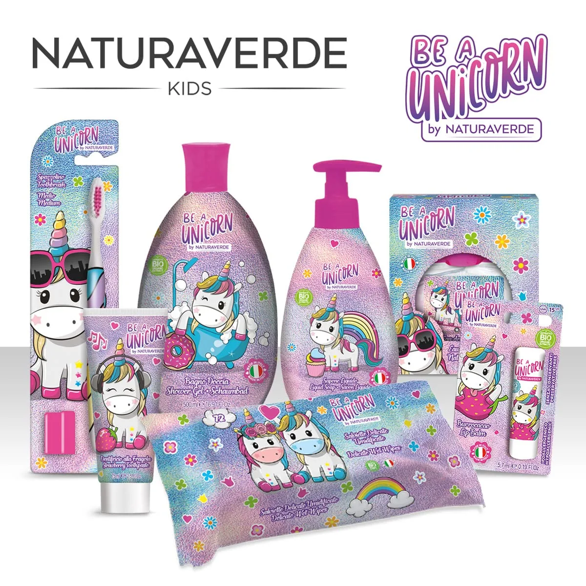 Naturaverde Unicorn Toothpaste - Fluoride, SLS & Paraben Free - Image 3