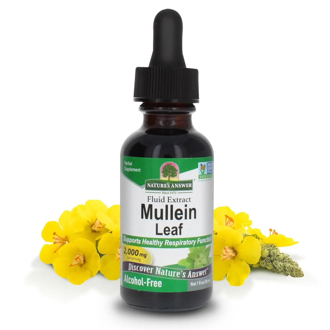 Nature's Answer Mullein Leaf Alcohol-Free