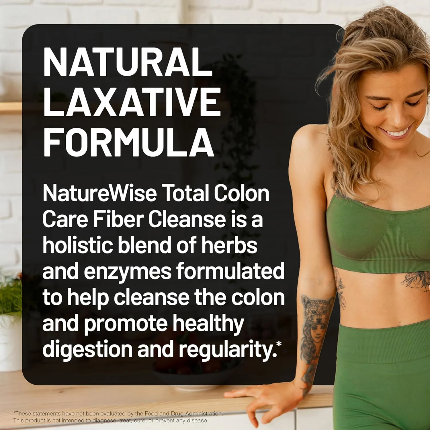 NatureWise Colon Cleanse - Herbal Laxative for Digestion - Image 2