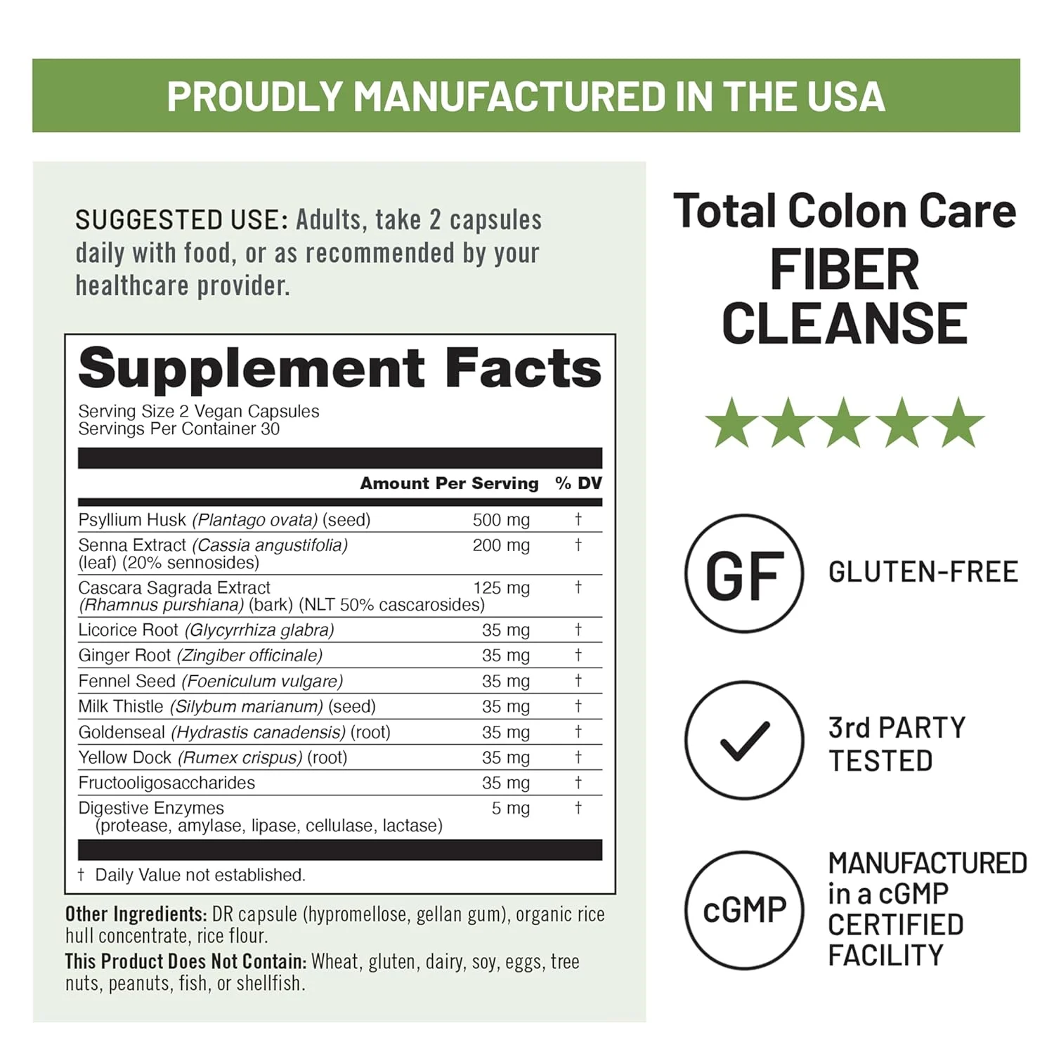 NatureWise Colon Cleanse - Herbal Laxative for Digestion - Image 6