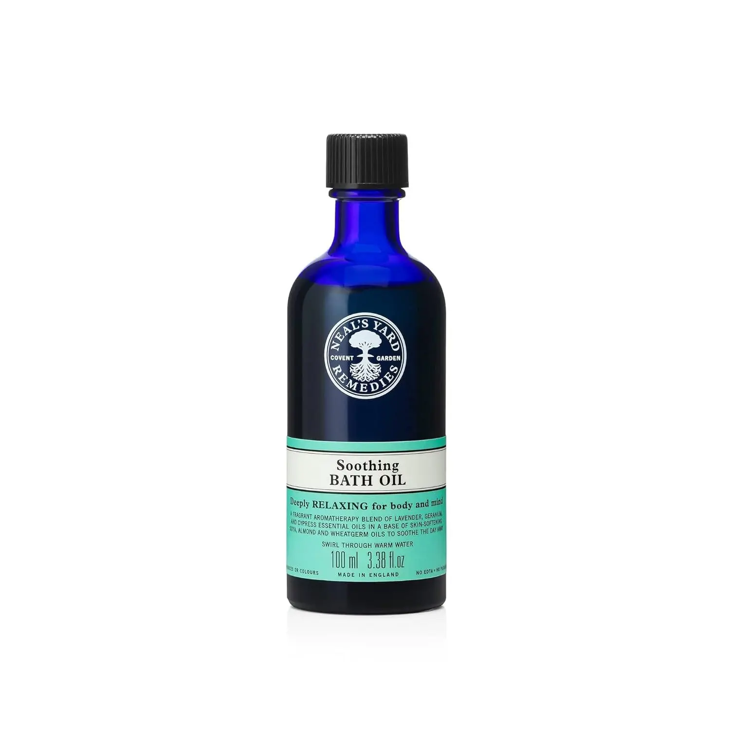 Neal's Yard Soothing Organic Bath Oil - England