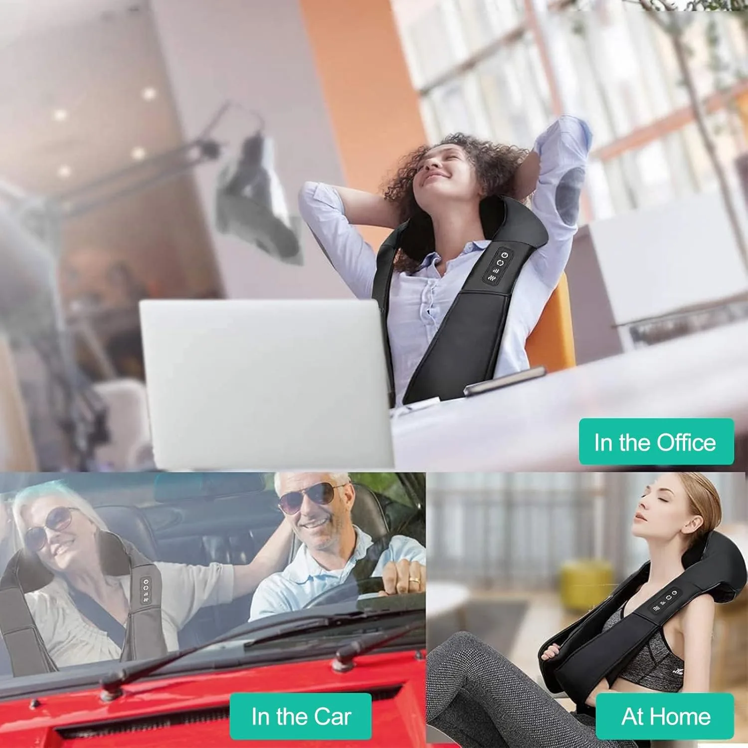 Neck Massager with Heat - Muscle Pain Relief - Image 7