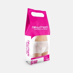 NewMom postpartum pad fixators provide comfortable, breathable, and hygienic support after delivery, helping to hold pads in place and promote healing.
