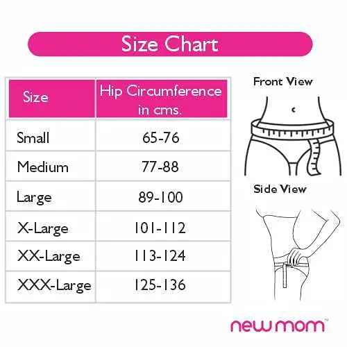 NewMom postpartum pad fixators provide comfortable, breathable, and hygienic support after delivery, helping to hold pads in place and promote healing.