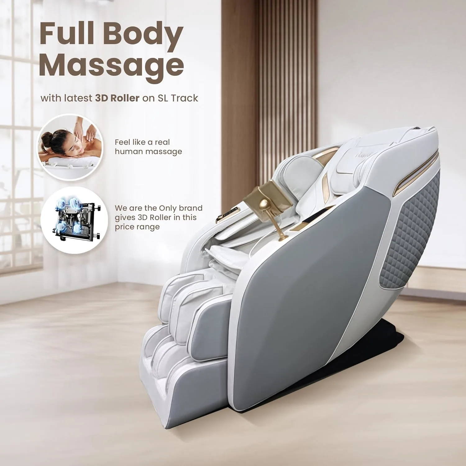 Nexo Massage Chair 3D SL-Track | Calf Kneading - Image 2