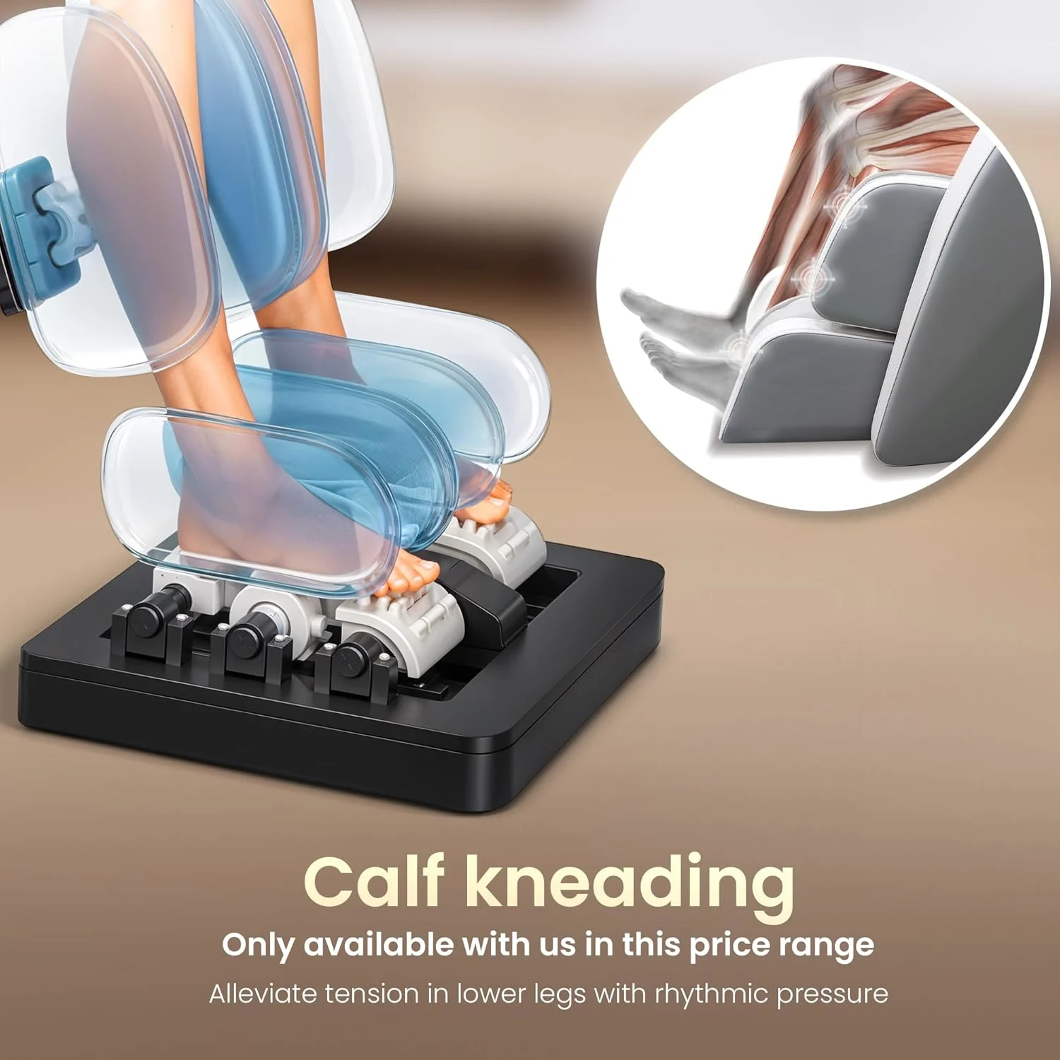 Nexo Massage Chair 3D SL-Track | Calf Kneading - Image 6
