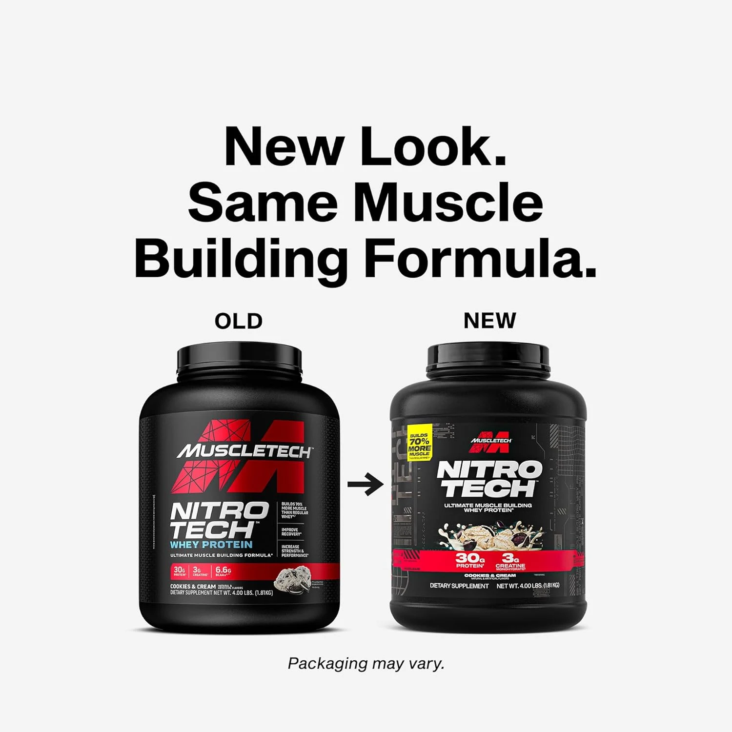 Nitro-Tech Whey Protein Isolate - Muscle Building - Image 2