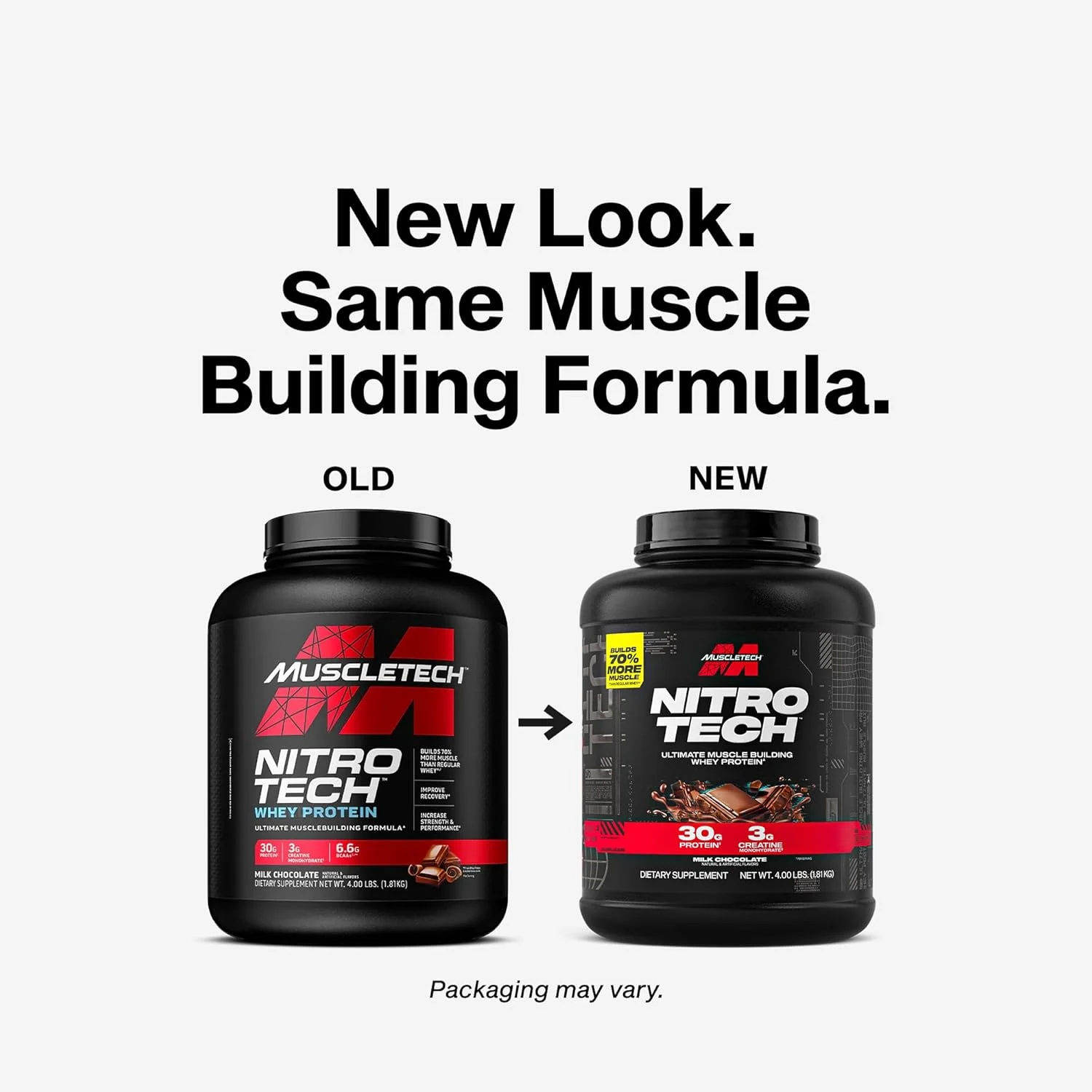 NitroTech Whey Protein - 30g Protein, Muscle Growth - Image 2