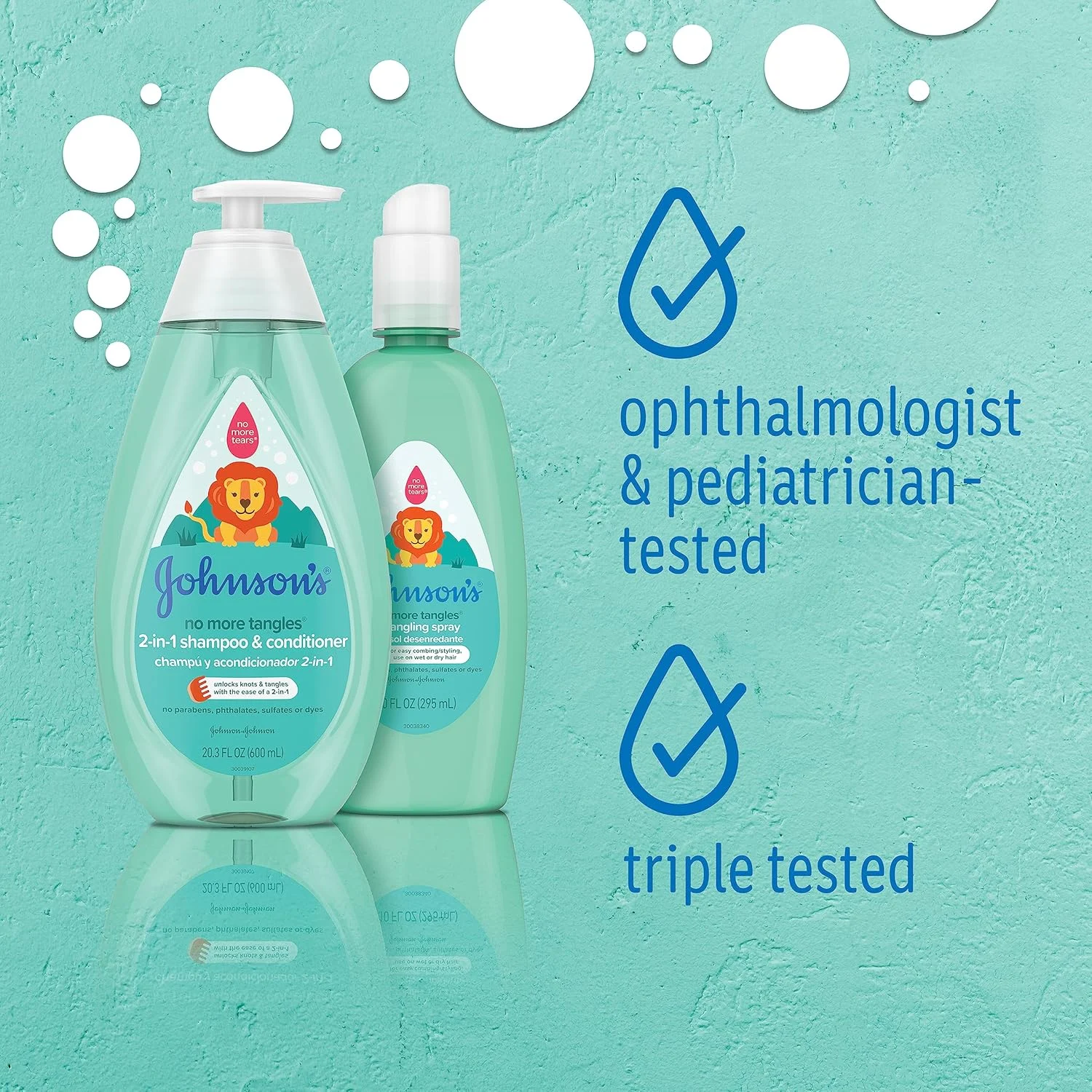 No More Tangles Detangling Spray Kids - 3 Pack - Image 6