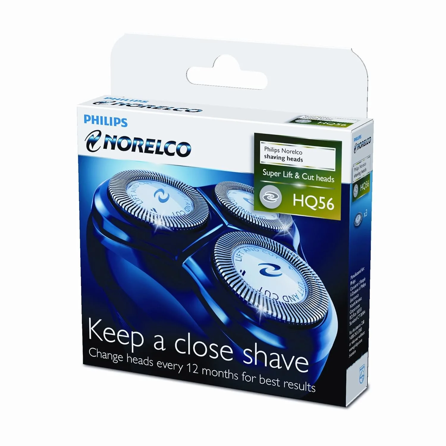 Norelco HQ56 Replacement Shaving Head - Reflex Plus - Image 2