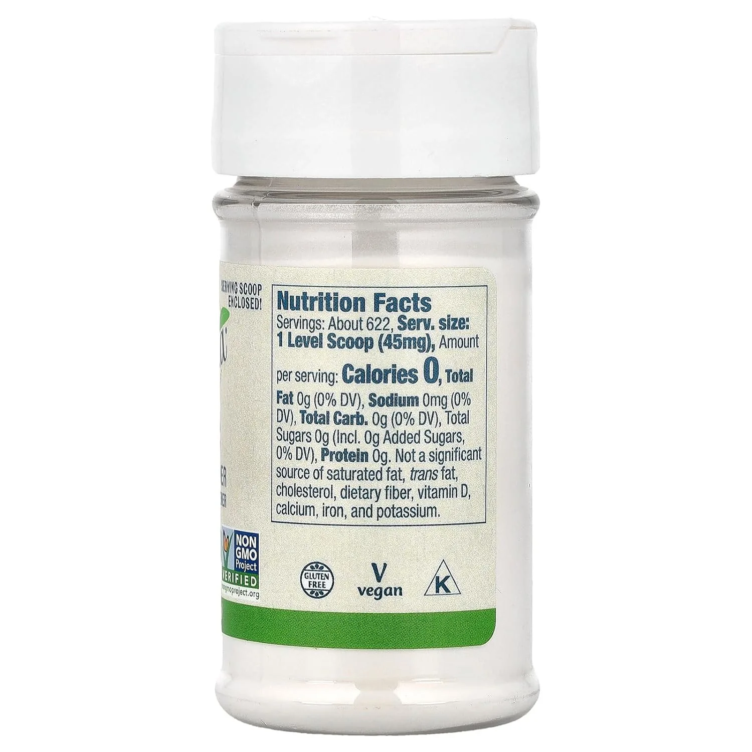 Now Foods Organic Stevia Powder - Zero Calorie Sweetener - Image 2