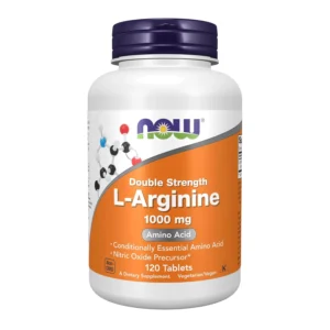 NOW L-Arginine 1000mg - Nitric Oxide Precursor