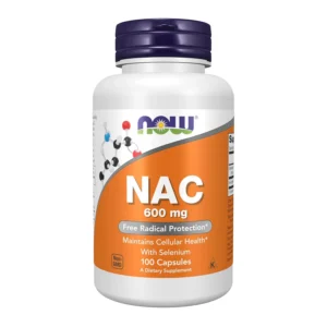 NOW NAC 600mg Selenium Molybdenum - 100 Veg Caps
