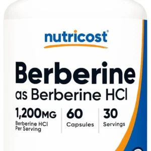 Nutricost Berberine HCl 1200mg - 60 Veg Capsules